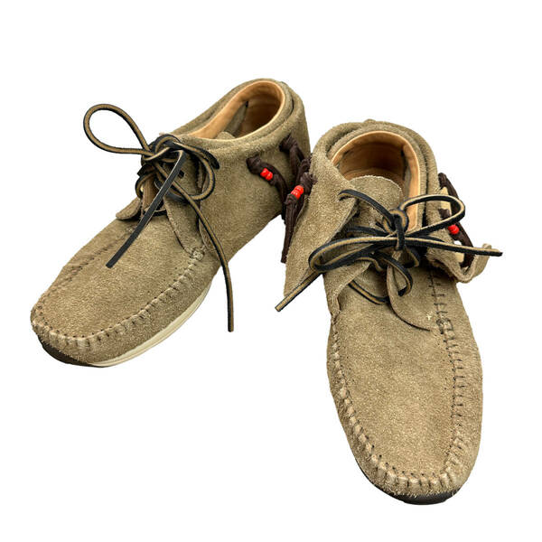 VISVIM(ビズビム) FBT Suede Moccasin (brown)