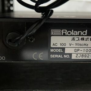 Roland ローランド GP-100 プリアンプ マルチエフェクター ラックケース付き中古現状品 日本製の画像4