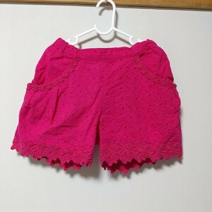 ANNA SUI mini( Anna Sui Mini ) race short pants 140