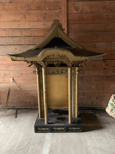 直接お引き取りできる方のみ 厨子　寺院買取品　仏具　当時物 一点物 高級　仏教　浄土真宗