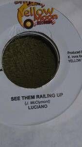 Cool Roots Track Fyah Riddim Single 4枚Set #2 from Yellow Moon Luciano Lutan Fyah Natural Black Norris Man