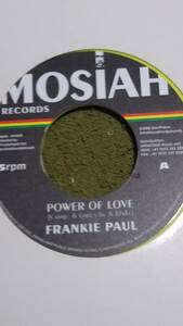 スケールの大きなMid Tune Power Of Love Frankie Paul from Mosiah Records