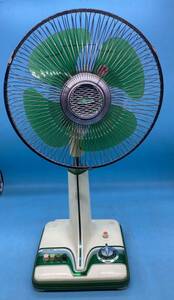 [A6472O010] Toshiba electric fan TOSHIBA 4 sheets wings root Showa Retro F-221G Showa era 56 year made operation verification settled 