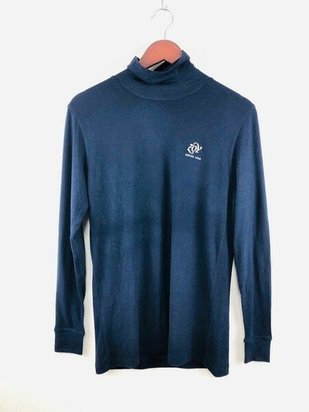 DRESS CODE INTERNATIONAL ドレスコードインターナショナル メンズ 長袖 Tシャツ ネイビー 紺 サイズ 1001 M 相当 ゴルフ golf ウェア