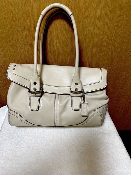 Coach コーチ☆ハンド バッグ☆本革 レザー