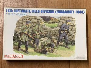 03021 1/35 DRAGON 6084 16th Luftwaffe Field Division Normandy 1944 ドラゴン 第16空軍野戦師団 ノルマンディー 1944年 未組立品