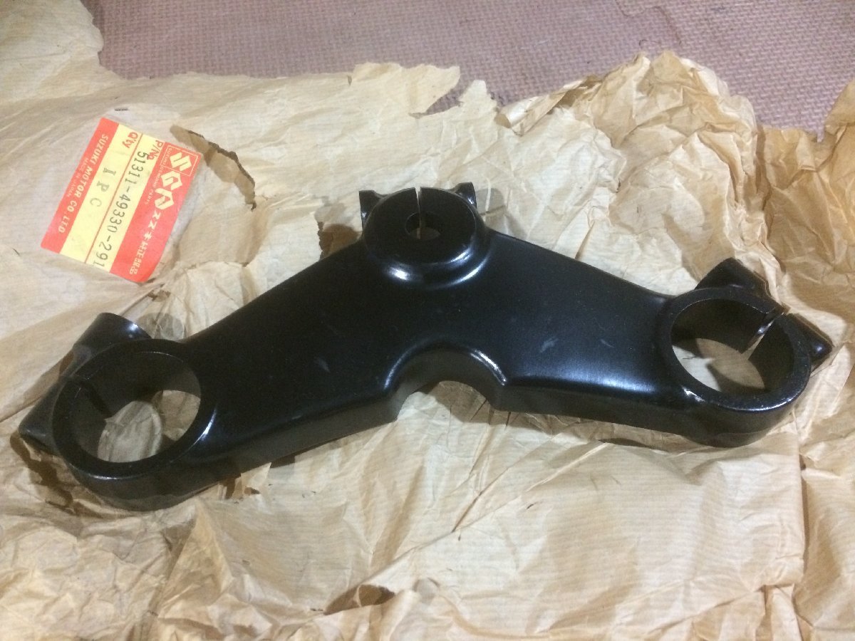 季節のおすすめ商品 GSX750Sカタナ 純正トップブリッジ 51311-49330