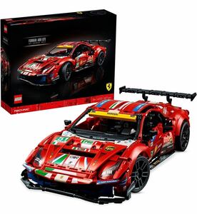 送料無料！新品未開封 レゴ LEGO テクニック フェラーリ 488 GTE AF コルセ #51 42125