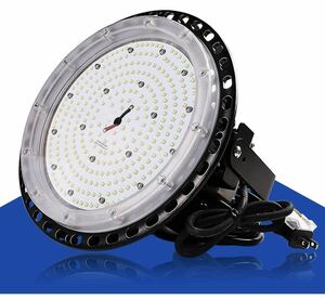 UFO型 LED高天井灯 LED投光器150W 高輝度 24000lmハイベイライト IP65防水防塵 体育館 展覧会 駐車場 運動場 工場 倉庫 高天井照明