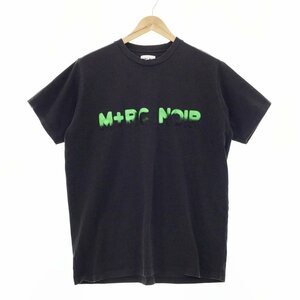 ●激レア M+RC NOIR マルシェノア スプレーロゴプリント 半袖 クルーネック Tシャツ SPRAY TEE サイズS メンズ グレー カットソー1AA/87148