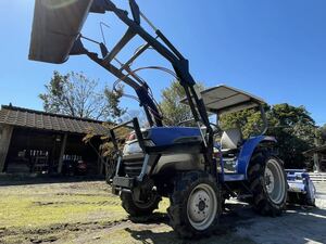 ☆宮崎☆ イセキ　トラクター　フロントローダー　AT-25 SQ バケット　908時間　田　畑　ショベル