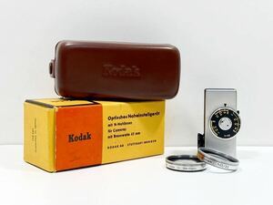 【ad2303010.a29】レア！希少！Kodak Optisches Naheinstellgert mit N-Nahlinsen fur Cameras mif Brennweife 45mm
