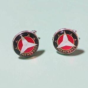 メルセデス・ベンツ オールドロゴ カフスボタン カフリンクス