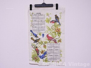 ML095* remake also * Vintage kitchen Cross dish Cross tapestry fabric retro miscellaneous goods interior 