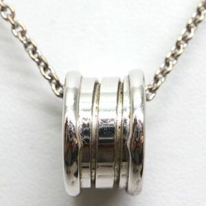 BVLGARI(ブルガリ)☆〈ビー・ゼロワンネックレス〉a K18WG 11.7g jewelry necklace EI0/FA0