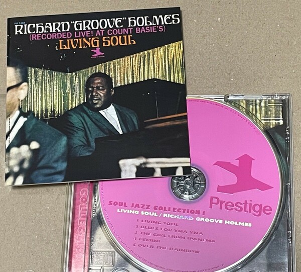 送料込 Richard Groove & Holmes - Living Soul / リチャード・グルーブ・ホームズ / VICJ60204