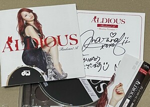 送料込 Aldious - Radiant A 限定盤 CD+DVD サイン入り / ALDI007