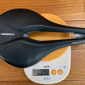 スペシャライズド S-WORKS POWER カーボンレールサドル 143 157.5g（実測）の画像10