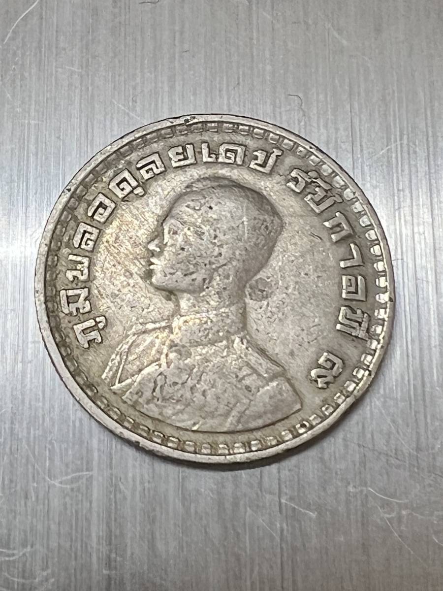 タイランドコイン 1915年 ラーマ6世 予約販売 タイ王国 1962年 1バーツ ラーマ9世