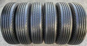 ブリヂストン エコピア R202 205/85r16 117/115N 6本 新車外し 中古エルフ いすゞ 2021年製 Ecopia