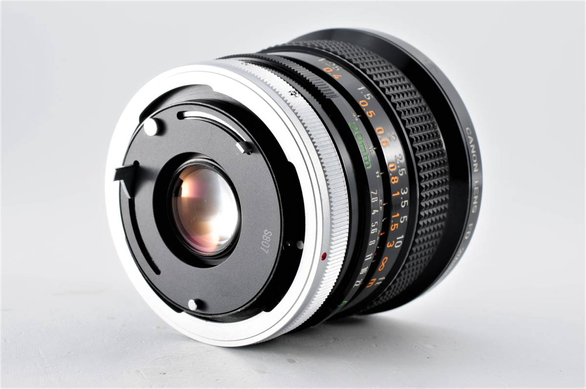 ☆極上品☆ キヤノンCANON LENS FD 20mm/f2.8 | JChere雅虎拍卖代购