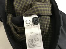 本物フレッドペリーFREDPERRYコットンチノパンツワークサーフビジネススーツメンズ28Sゴルフ黒ブラックポルトガル製_画像5