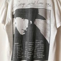 83年 PIL ツアー Tシャツ ビンテージ 80s 80年代 Public Image Ltd John Lydon ジョンライドン Johnny Rotten ジョニーロットン オリジナル_画像5