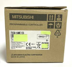 ★新品/未使用品★MITSUBISHI 三菱 プログラマブルコントローラー FX3U-64MT/ES シーケンサー PLC ミツビシ CPU 【10日間保証付き】I230306