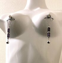 【ハンドメイド】seXyアクセサリ★ニップルチャーム　SN254_画像5