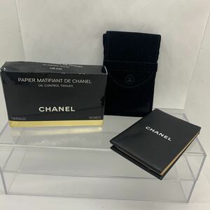 CHANEL Chanel ..... paper compact mirror OIL CONTROL 22040117