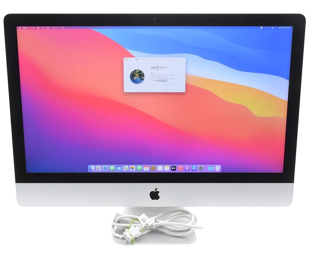 ヤフオク! -imac 27インチの中古品・新品・未使用品一覧
