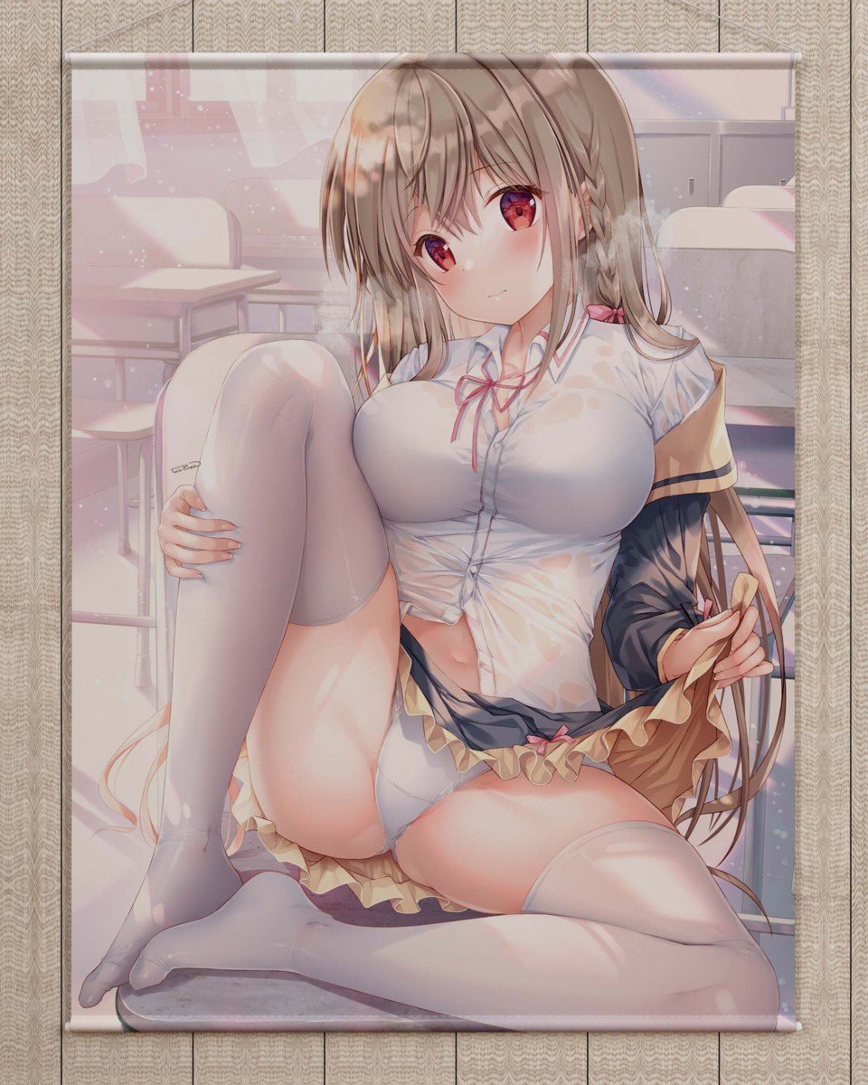 直筆サイン入り複製原画】夕方 Twinbox 前田栞-