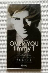 8cmCD　TIMMY T ティミーT OVER YOU 明日の風/TODP-2357