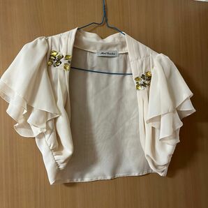 新品　ベージュ　パーティ　ボレロ