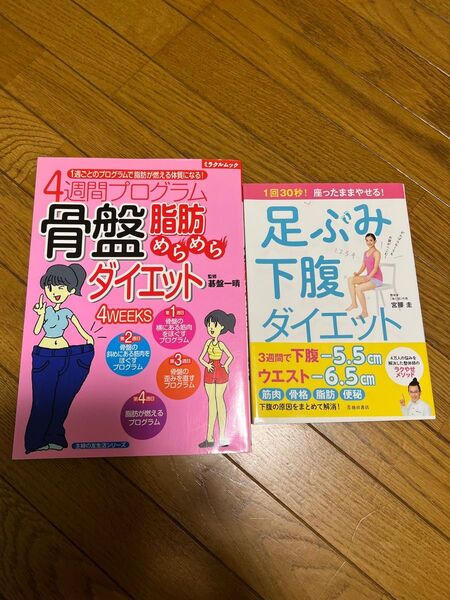 ダイエット本 骨盤脂肪めらめらダイエット 足ぶみ下腹ダイエット