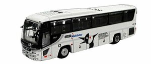 ＜新品・未開封＞ ポポンデッタ　西日本鉄道 はかた号　HINO S'ELEGA　1/150スケール