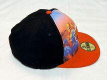 【日本未発売】New York Knicks New Era 59FIFTY NBA Marvel City Spider-Man Cap Hat - Size: 7 1/4 マーベル NEW ERA キャップ帽子 60.6_画像5