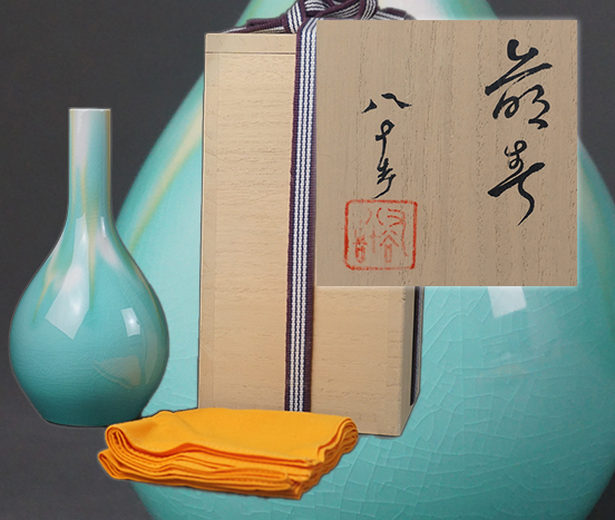 ヤフオク! -徳田八十吉 花瓶の中古品・新品・未使用品一覧