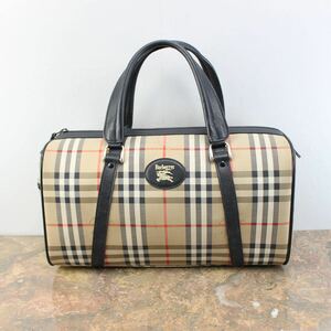 BURBERRYS CHECK PATTERNED BOSTON BAG/ Burberry z в клетку сумка "Boston bag" 