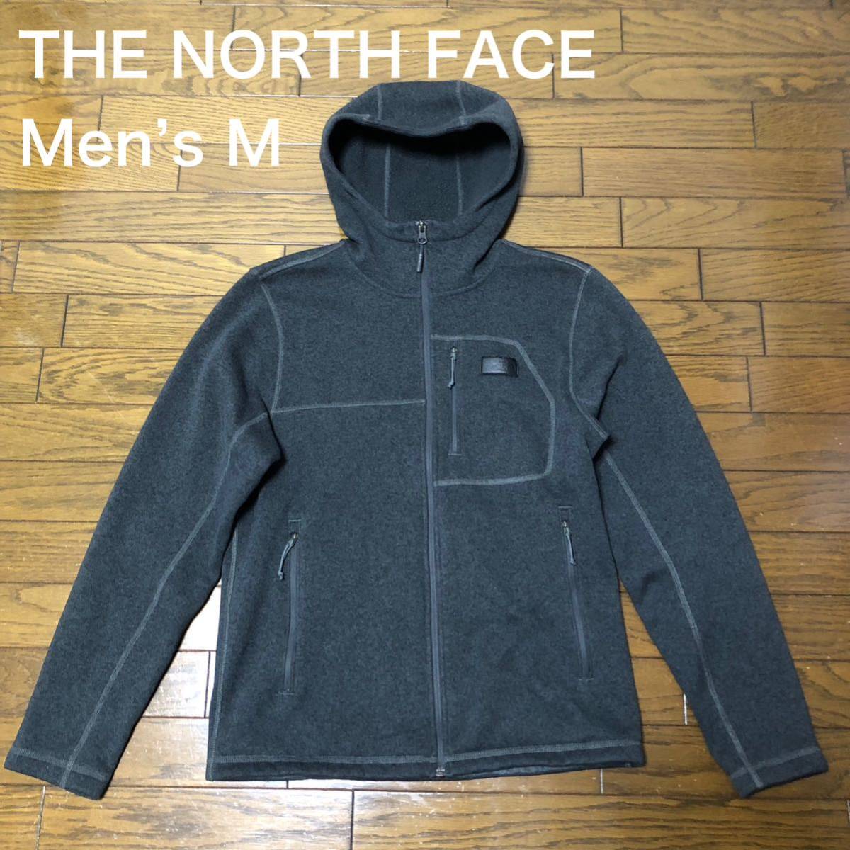 The North Face メンズ ダークグレー フルジップ キャニオンウォール