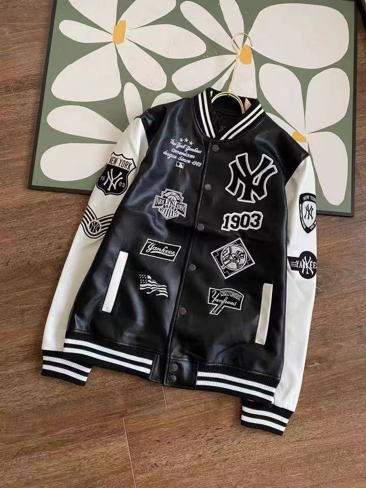 デッド 90s MLB オフィシャル マジェスティック ヤンキース スタジャン