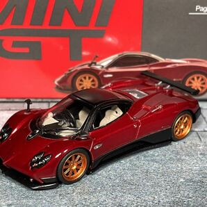 MINI GT 1:64 PAGANI Zonda F (Rosso Dubai) パガーニ ゾンダ F (同サイズ 3点まで同封発送可能)の画像8