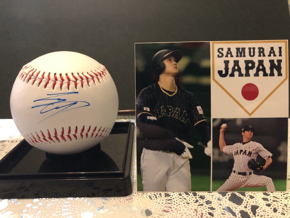 ヤフオク! -大谷翔平 直筆サインの中古品・新品・未使用品一覧