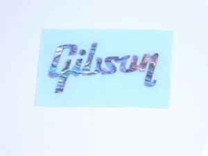 Gibson アバロン風ロゴ 補修・リペア用 #DECAL-GIBAB-LOGO