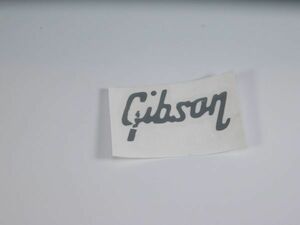 Gibson Old Logo silver flying V/ fire bird size repair * repair for #NSTICKER-GIBVOO-SILVER