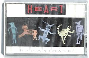 h0141/ cassette tape /Heart/Bad Animals
