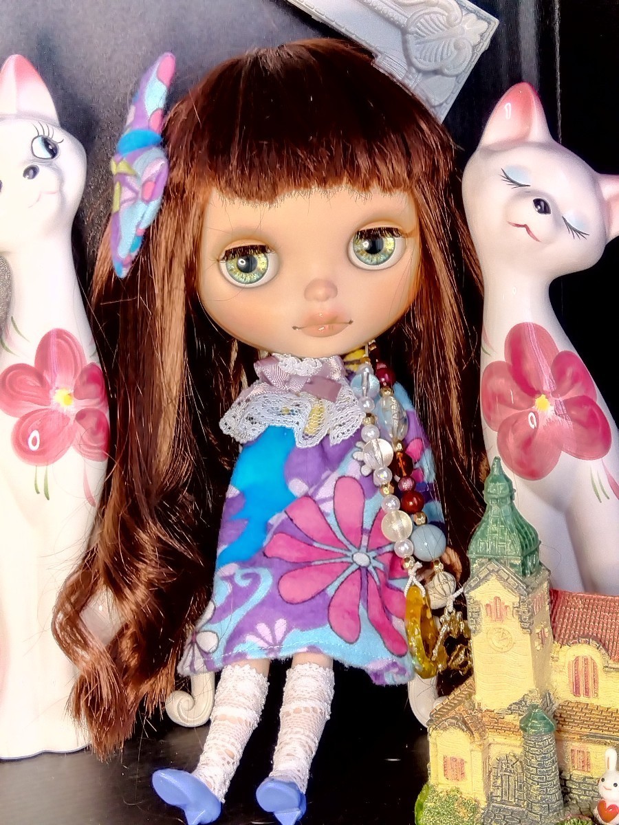 shino.doll No.446♪カスタム ブライス ブルーラビット ♪ 激安/新作