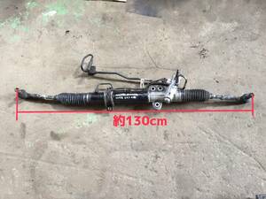 NHS85 H.19 year Elf 4. steering rack in tepeX2 230318 same day shipping possible Isuzu 8980014141 138×33×25