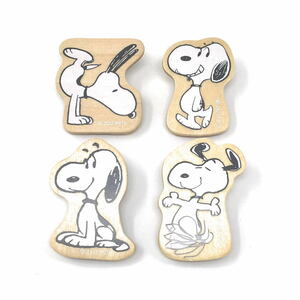 スヌーピー クリップ4個セット 4589617965804 snoopy キャラクター グッズ メール便OK