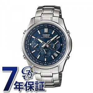 【正規品】カシオ CASIO リニエージ ソーラークロノグラフ LIW-M610D-2AJF ネイビー文字盤 新品 腕時計 メンズ